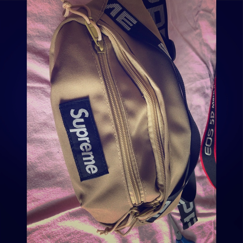Supreme tan Fanny pack